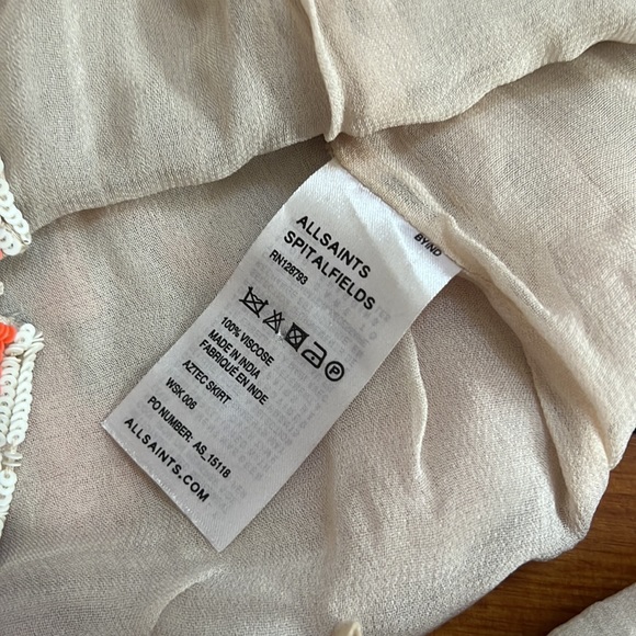 All Saints Sequence Mini Skit! Fab design. Size 10/12. - Picture 5 of 9